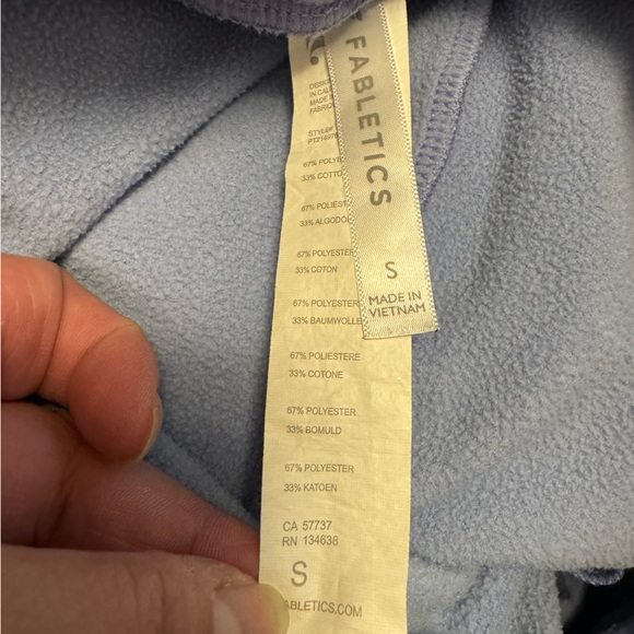 Fabletics Eco Go-To Classic Sweatpants in Belleflower and Strawberry Size Small - Picture 12 of 17